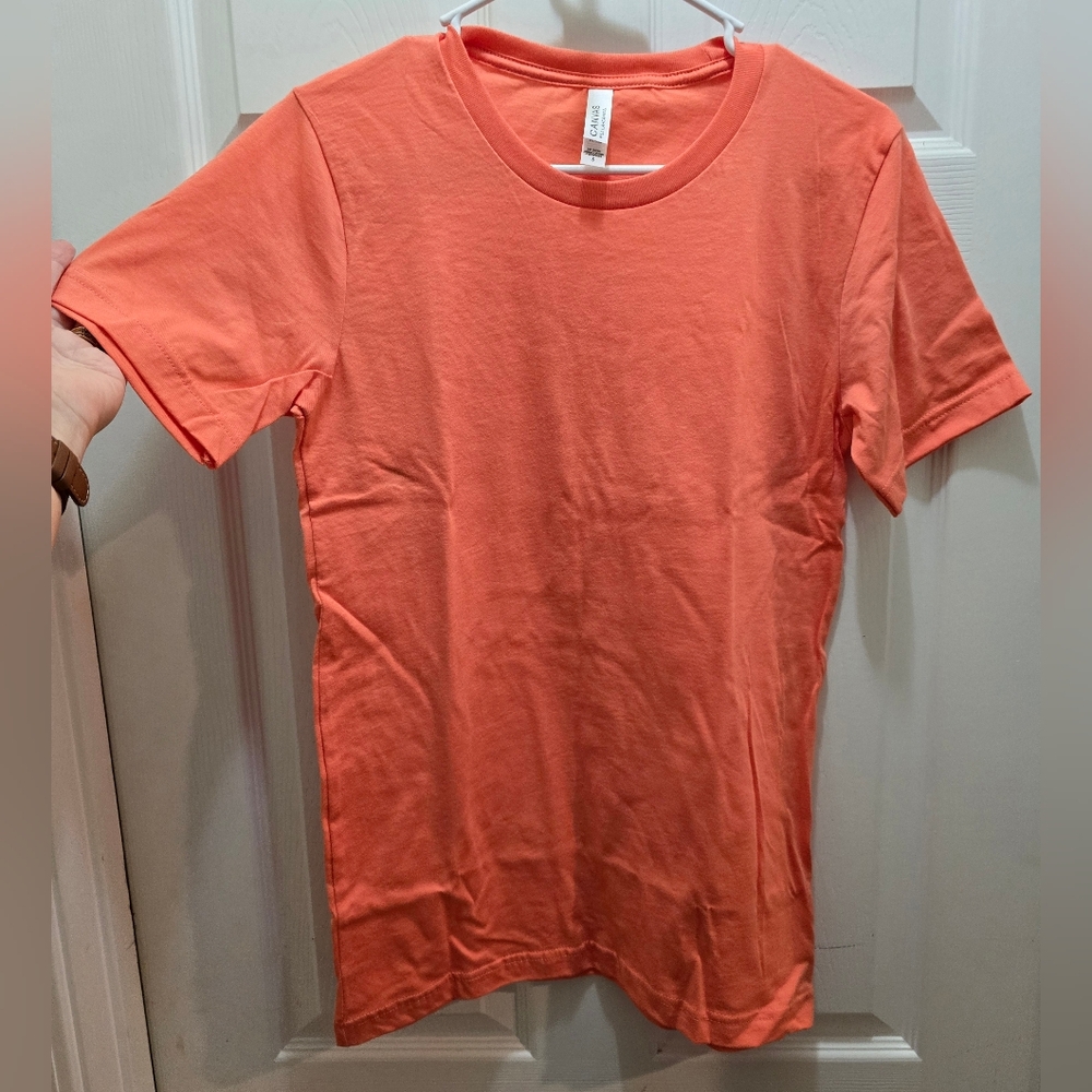 Unisex Bella Canvas Coral Tee, 2XL, 4 Available, Price Is For 1